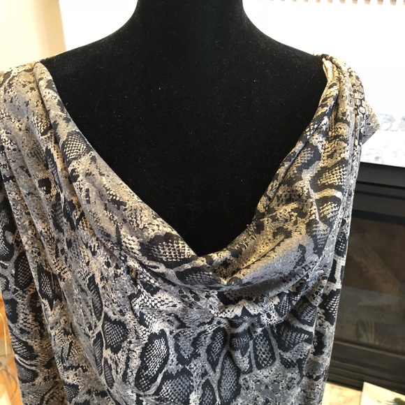 Pure Energy Snakeprint Tank Top Blouse - Picture 3 of 5
